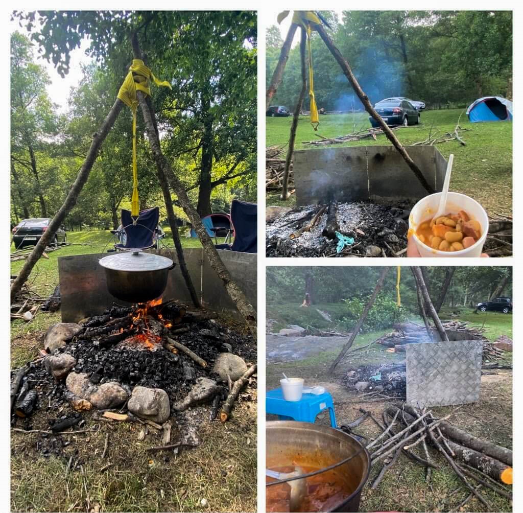 fasole cu ciolan in tuci la munte off camping