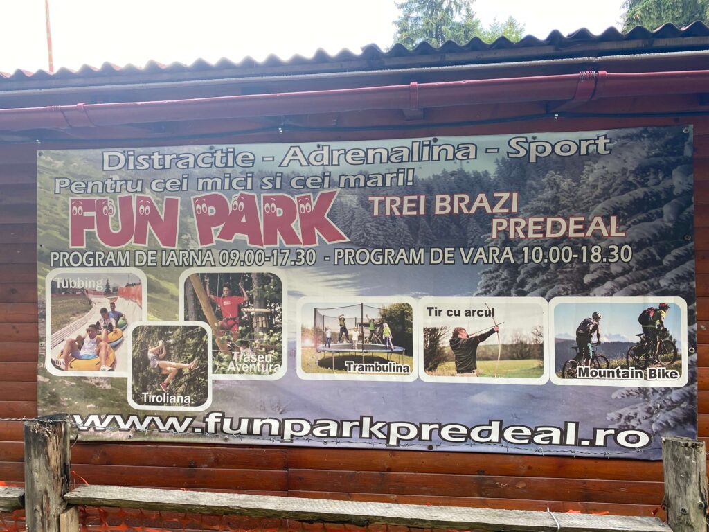 fun park trei brazi predeal program