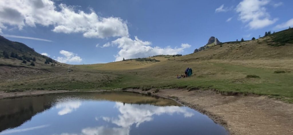 platou varful ciucas romania