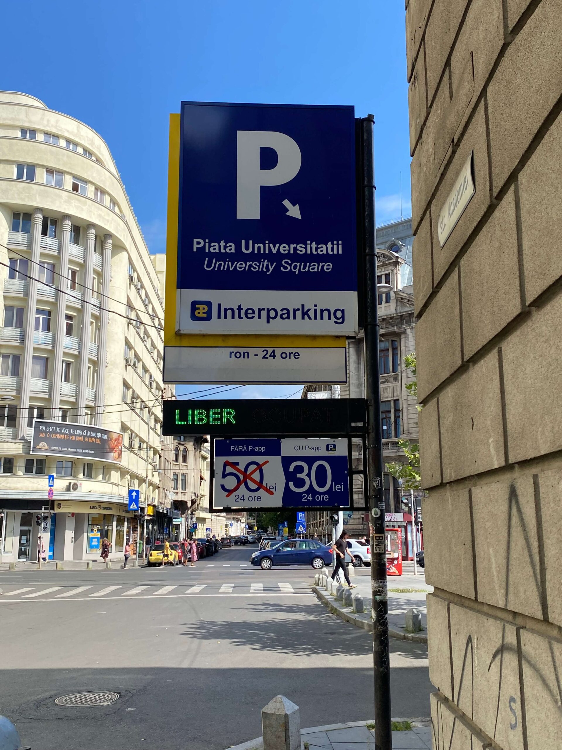 parcare centru bucuresti