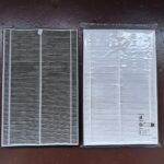 am schimbat filtru de aer pentru purificator pentru praf de la ikea
