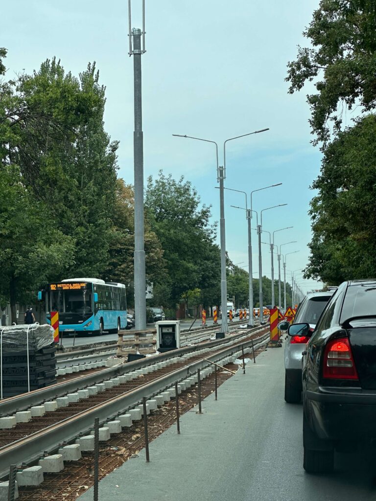 trafic linie tramvai barbu vacarescu bucuresti