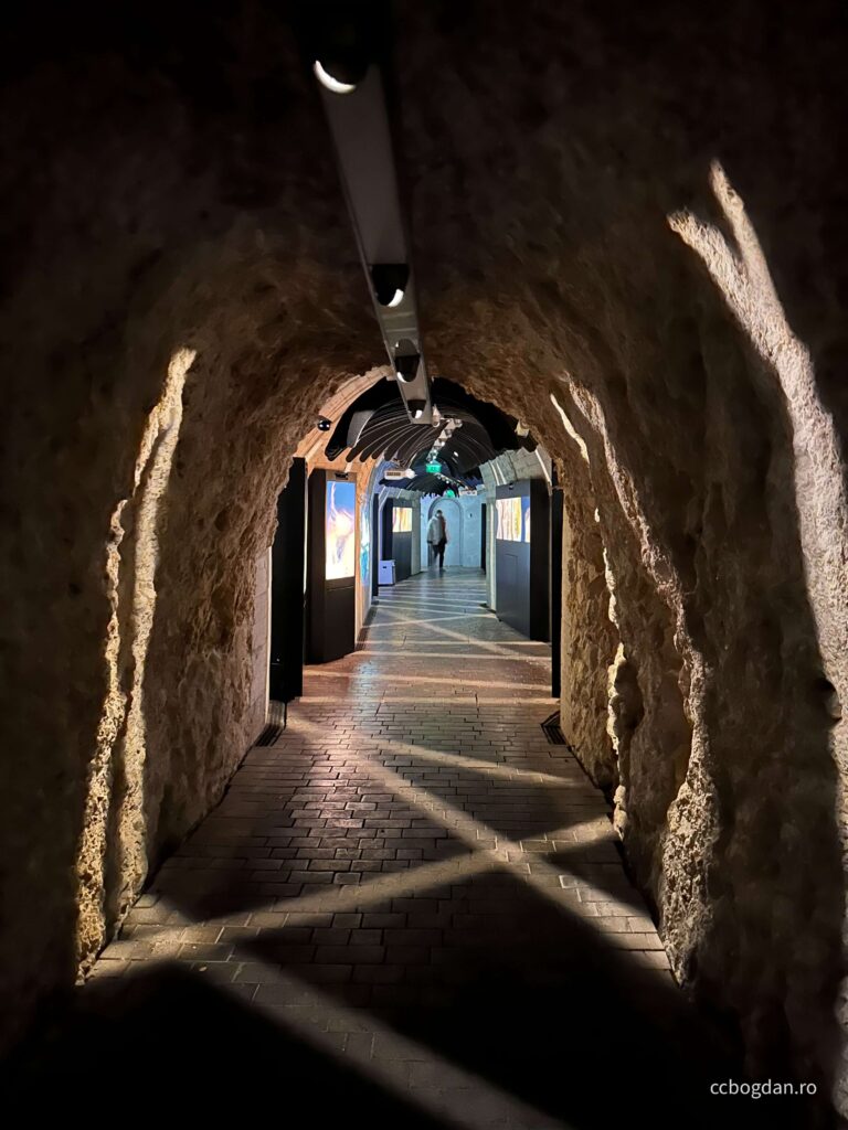 tunelul timpului castelul bran