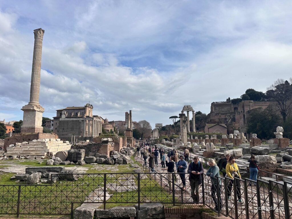 roma obiective turistice forumul roman