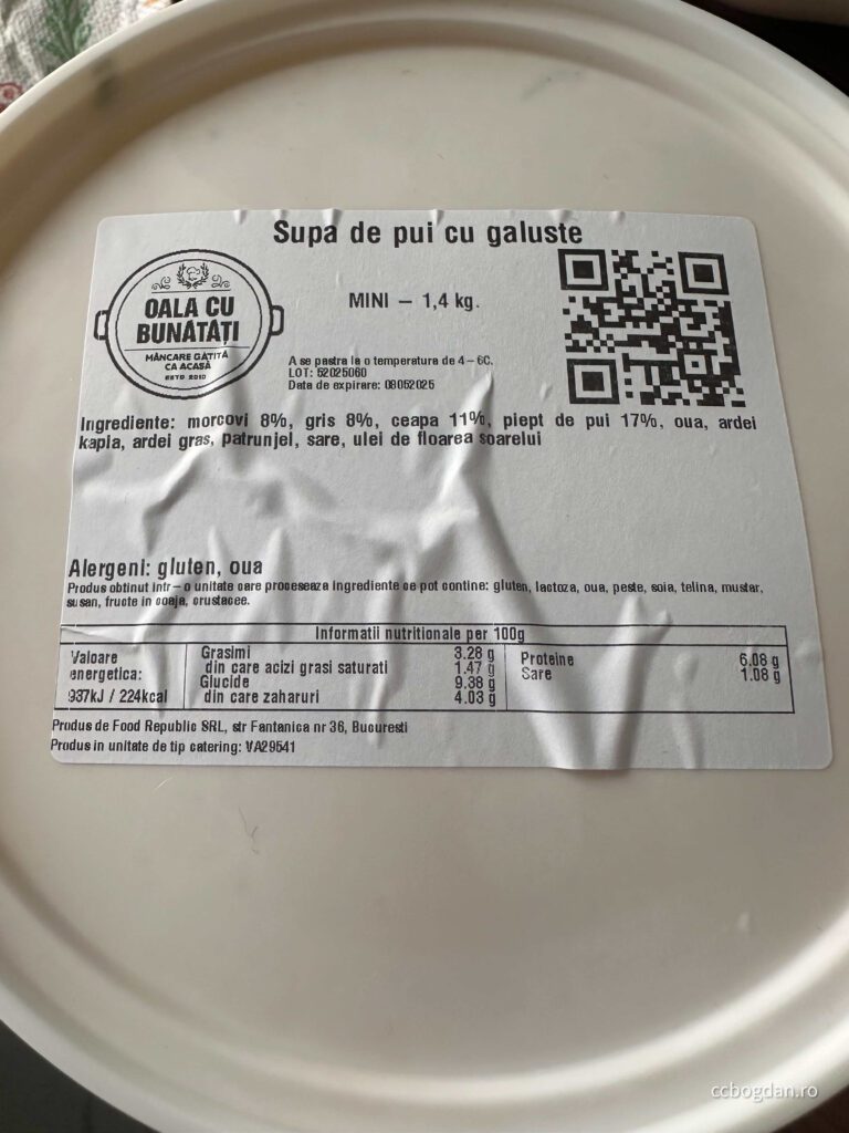 supa de pui cu galuste oala cu bunatati review