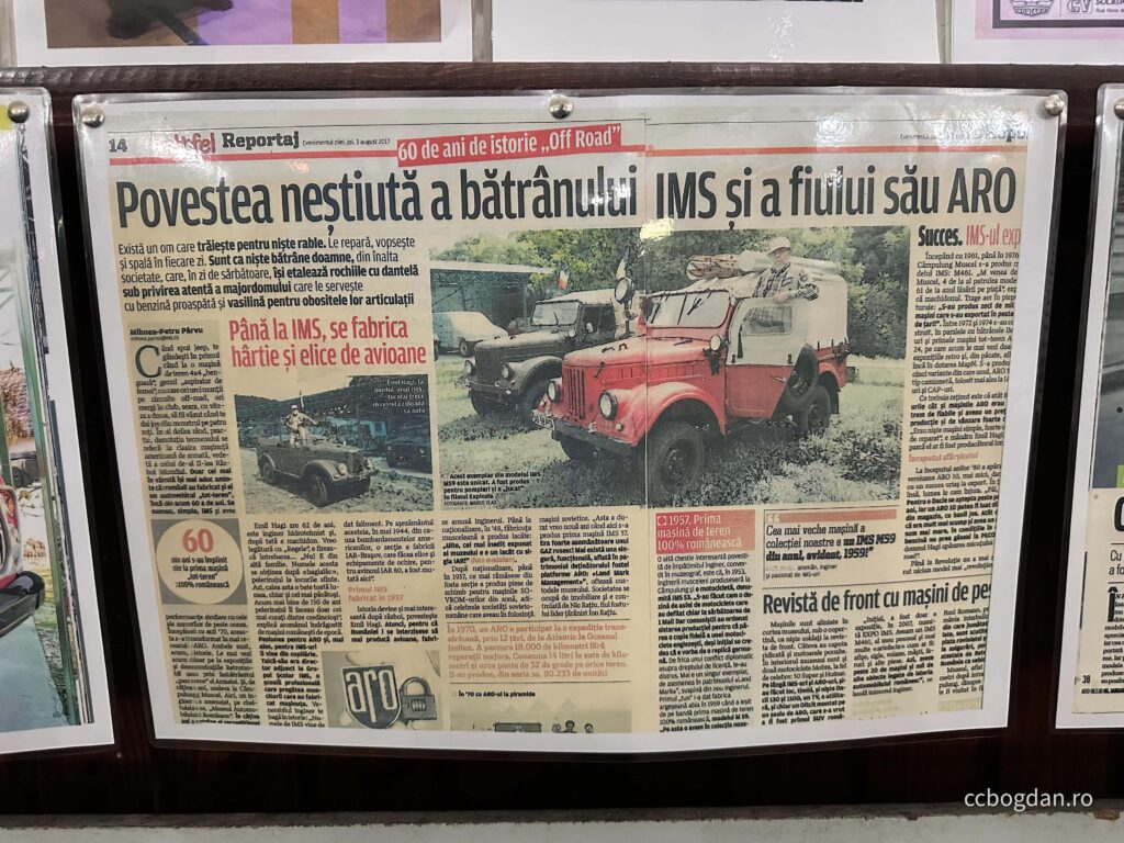 muzeul automobilului romanesc campulung