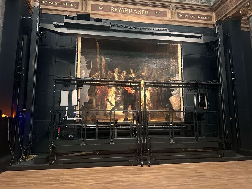 Rijksmuseum rondul de noapte rembrandt operation night watch amsterdam