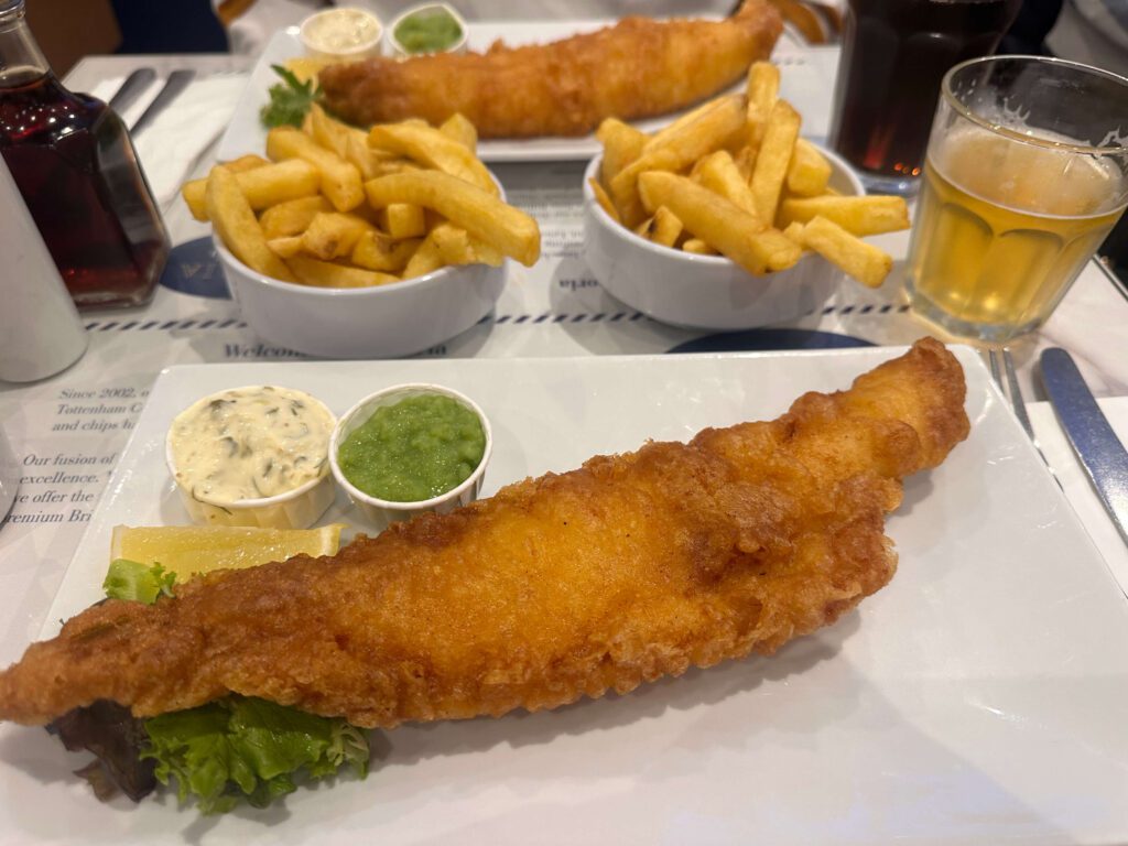 fish and chips londra