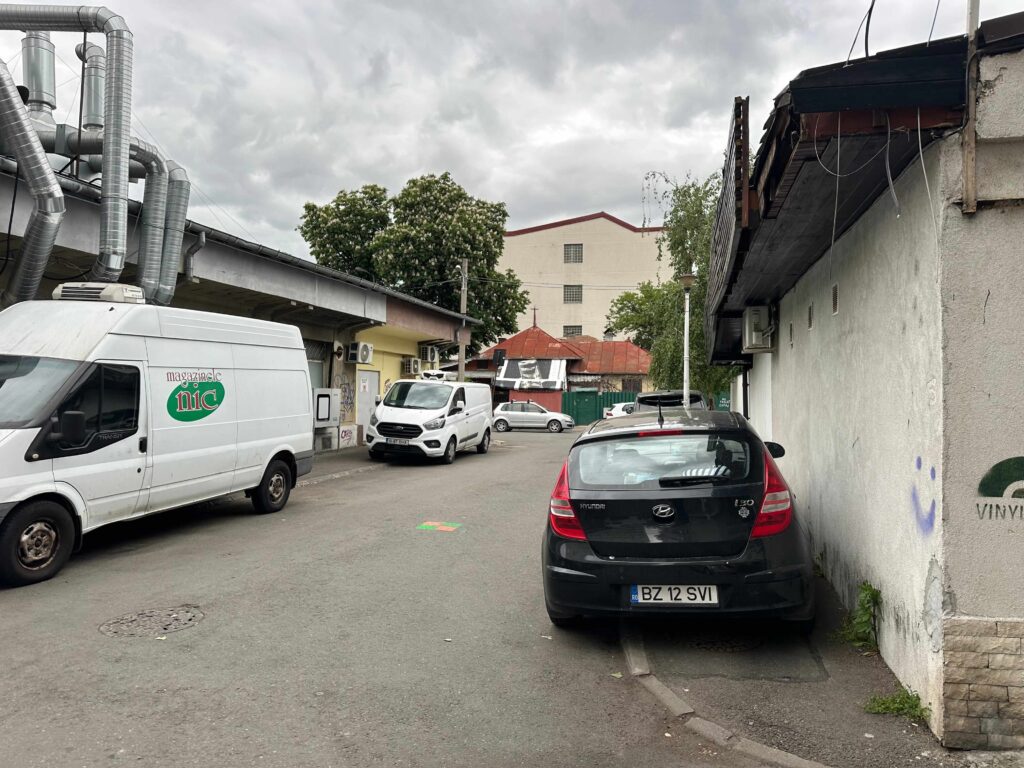 trotuare inexistente