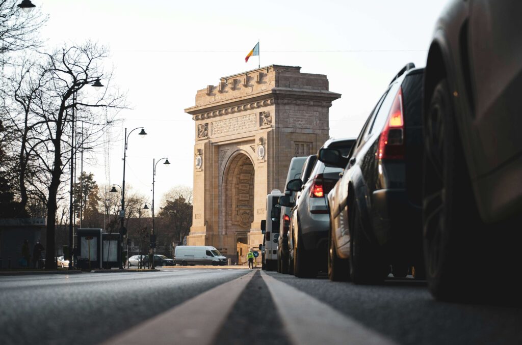 aglomerație trafic București 