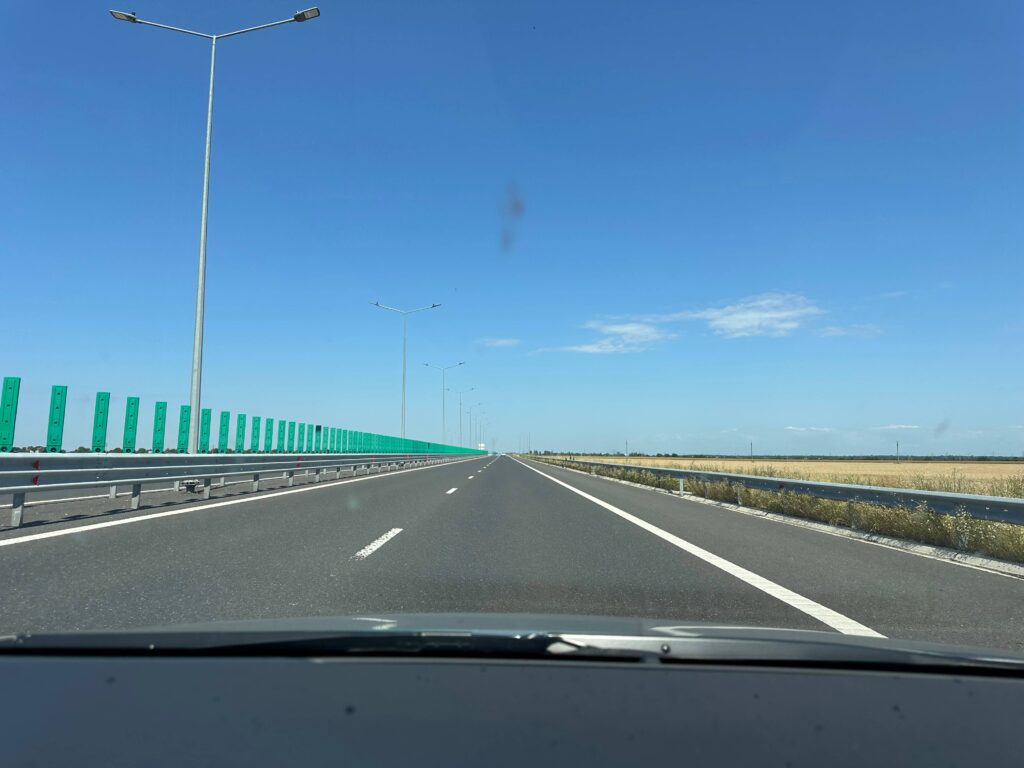 A7 București Focșani, ieșirea din oraș spre autostrada Moldovei