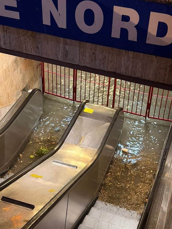 inundații metrou gara de nord