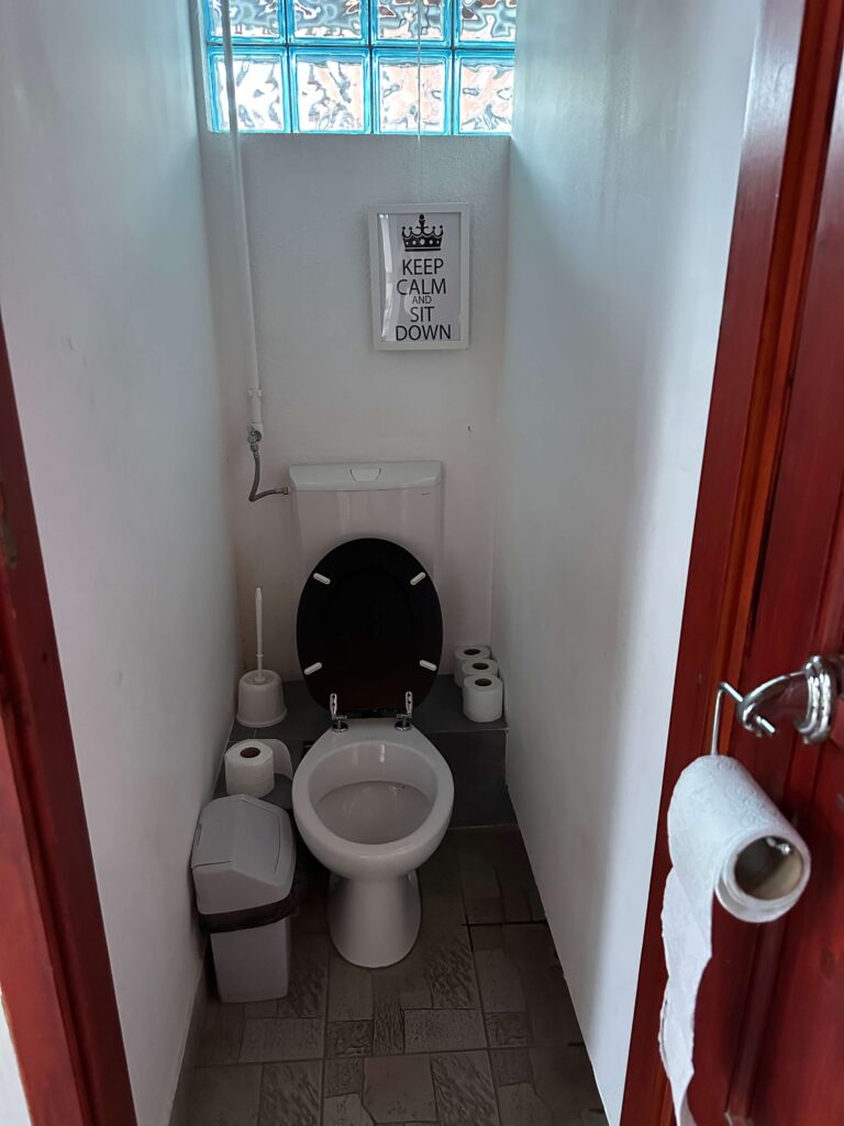 wc toaleta camping ananas